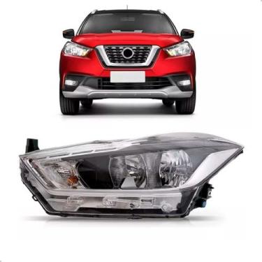 Imagem de Farol Kicks 2017 A 2021 Com Motor Sem Projetor Sem Led - SP ACESSÓRIOS
