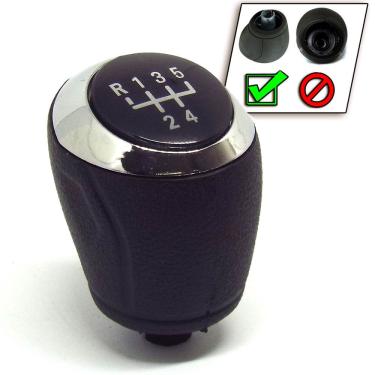 Imagem de Manopla Alavanca Cambio Parafuso Preto Tipo Jahu Onix /prisma /spin /sonic