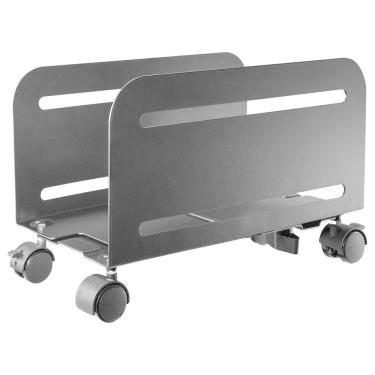 Imagem de Suporte Para Cpu Ajustável Com Rodízio - Modelo Plmsc02