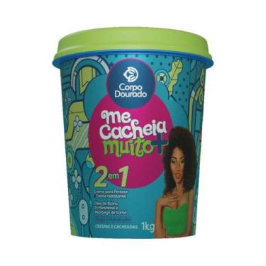 Imagem de Creme Pentear e Hidratante 2 em 1 Me Cacheia Muito Corpo Dourado 1kg  