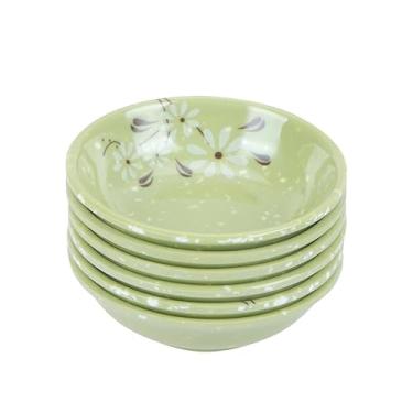 Imagem de 6 Unidades Prato De Aperitivo Pratos De Molho Tigelas De Acompanhamentos Recipiente De Salada Prato Lateral Tigela De Molho De Soja Copos De Molho A5 Prato De Molho De Soja Mini