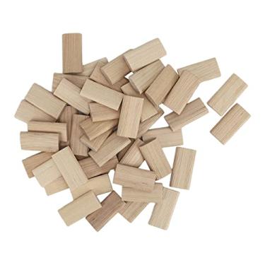 Imagem de Beech Wood Domino Tenon Stopper Crafting Conector de Splicing de Móveis de Madeira