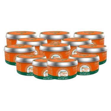 Imagem de Kit 12 Manteiga Primeira Qualidade c/ Sal Aviação Lata 200g