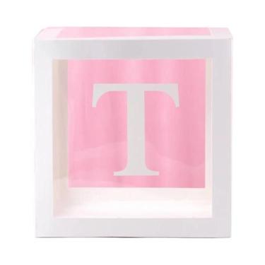 Imagem de Caixa de Balão Transparente para Chá de Bebê, Aniversário e Casamento,