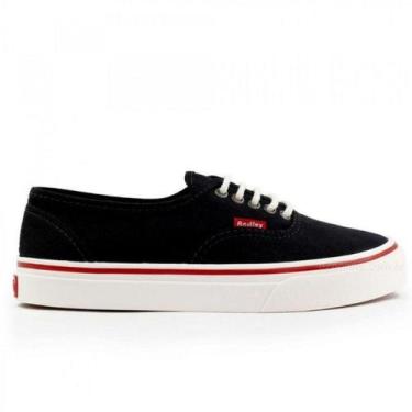 Imagem de Tênis Unissex Redley Originals Black White, 37, Preto