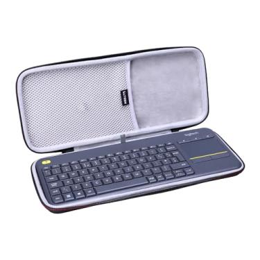 Imagem de LTGEM EVA Hard Case for Logitech K400 Plus Wireless Touch TV Keyboard - Travel Protective Carrying Storage Bag