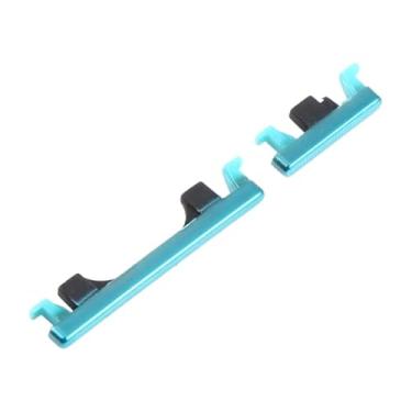 Imagem de YUNCHAO Acessórios telefônicos Botão liga/desliga e botão de controle de volume para Motorola Moto One Action XT2013-1 XT2013-2 XT2013-4 Substituição do telefone celular