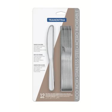 Imagem de Conjunto De Facas De Mesa Angra Tramontina Em Aço Inox 12 Peças Tramontina