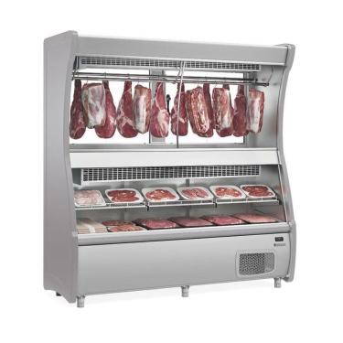 Imagem de Balcão De Açougue Refrigerado Triplex Cinza 220v Gevd-210 Cz Gelopar
