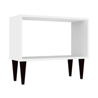 Imagem de Mesa Lateral Olivia Branca - Bramov
