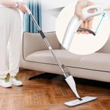 Imagem de Kit Mop Spray Reservatório Flash Mágico mais Rodo Limpa Vidro - CLEAN 