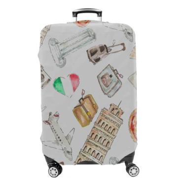 Imagem de Capas de Mala Bagagem para Viagem Protetora Diversas Estampas - De Car