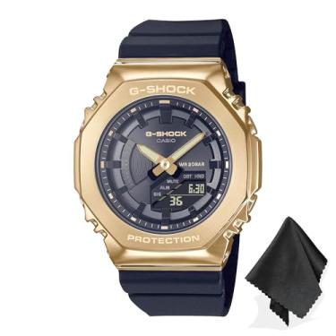 Imagem de Casio GMS2100GB-1A G-Shock Relógio Feminino Preto 45,9 mm Resina/Aço Inoxidável, Preto