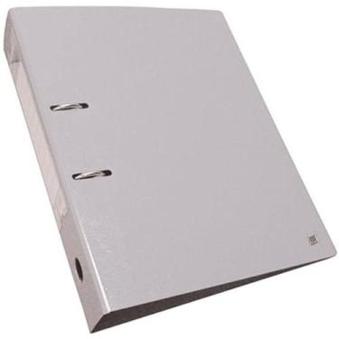 Imagem de Pasta Az Ofício Larga Pvc Cinza Polycart