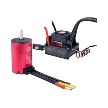 Imagem de Motor Sem Escova À Prova D'água ESC Combo 60A 80A 120A Para Carro RC 1