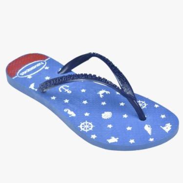 Imagem de SANDÁLIA CHINELO DE DEDO DE BORRACHA , FEMININO ADULTO, MODELO SLIM, C