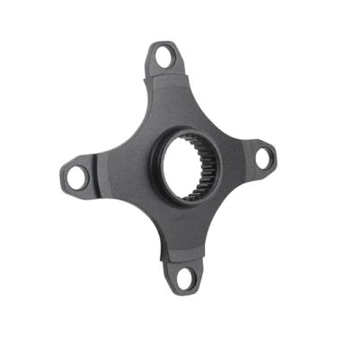 Imagem de 104BCD 42T Base de bicicleta Base Alumínio de alumínio CNC Design de corte leve para o motor de tração média M400 M300 M200 M215 M410 M315 M420 BLACK 175mm 6,9in