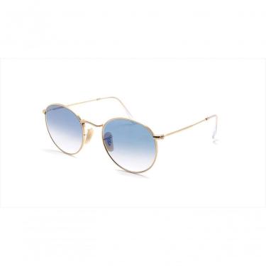 Imagem de Óculos Solar Ray-ban Round Metal Rb3447-nl 001-3f 53-21