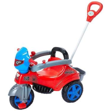Imagem de Triciclo Passeio e Pedal Baby City Spider Maral - Motoquinha, Colorido