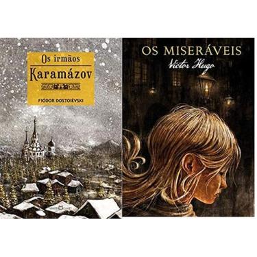 Imagem de KIT 2 LIVROS Os irmãos Karamázov + Os miseráveis CAPA DURA