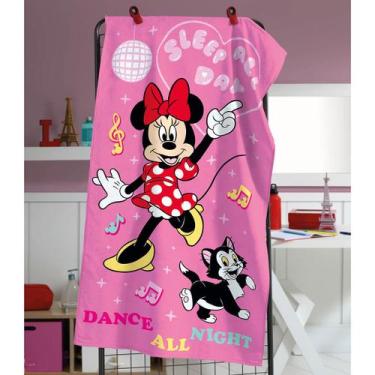 Imagem de Toalha de Banho Infantil Döhler Minnie Rosa
