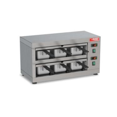 Imagem de Conservador de Proteinas 6 Cubas Abertura Frente e Fundo 220V - RED Ch