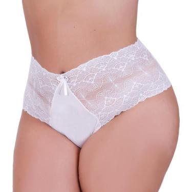 Imagem de Calcinha Plus Size de Renda Tanga Grande 46 48 50 52 54 - c5 CALCINHA 
