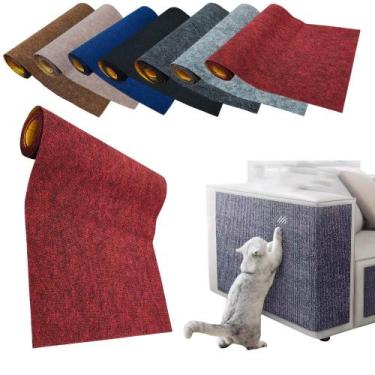 Imagem de Arranhador Adesivo Protetor Sofá Cama Carpete Premium - Pulo Du Gato, 