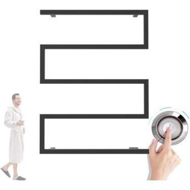 Imagem de Toalheiro Radiador De Banheiro Aquecedor De Toalhas Elétrico Aquecedor De Toalhas Radiador Aquecedor De Toalhas Montagem Na Parede Toalheiro Banheiro Conexão Central Aquecedor De Toalhas Pr