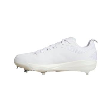 Imagem de adidas Tênis de beisebol masculino Adizero Electric 2.0, branco/preto/prata metálico., 39