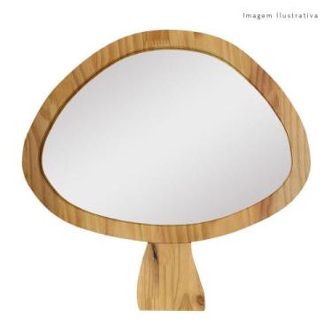 Imagem de Espelho Decorativo Infantil 43x43cm Cogumelo - e2g Design