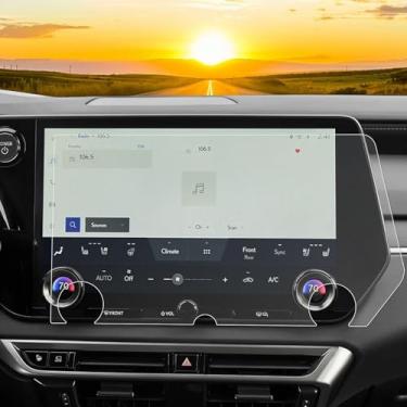 Imagem de Compatível com Lexus RX 2025 Protetor de tela fosco antirreflexo para 2023 2024 2025 RX(RX350/RX350h/RX500h) e 2024 2025 TX(TX350/TX500h) Protetor de tela sensível ao toque de 35 polegadas para