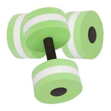 Imagem de TOYANDONA 2 halteres aquáticos para exercícios de piscina, halteres de EVA para aeróbica aquática, pesos de resistência aquática, exercícios de piscina e atividades físicas