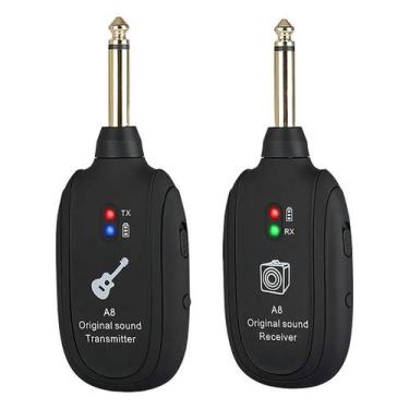 Imagem de Transmissor E Receptor Sem Fio P10 Guitarra - GuitarNEx - no-brand
