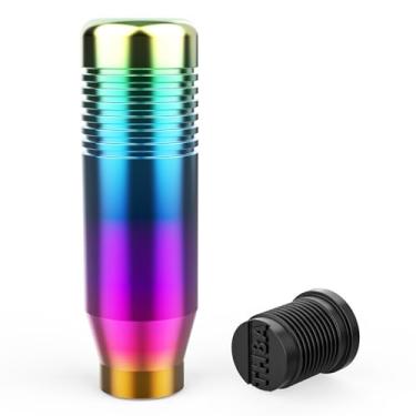 Imagem de aikeec Manopla De Câmbio E Adaptador Compatíveis Com Logitech G29 G920 G923 G27 Driving Force Stick, Peso Alumínio (Cor Neon Th8A)