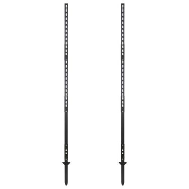 Imagem de Aiuieaa Suporte de placa de estaca de metal resistente de 71 polegadas, suporte de placa externa à prova de ferrugem para quintal de gramado ao ar livre