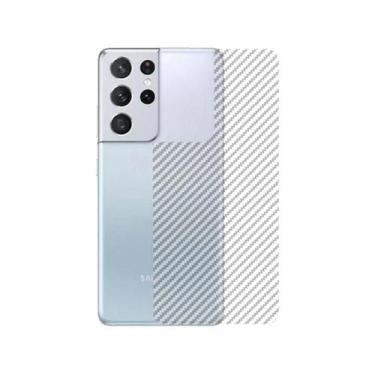 Imagem de Película Traseira De Fibra De Carbono Para Samsung S21 Ultra - Gorila 