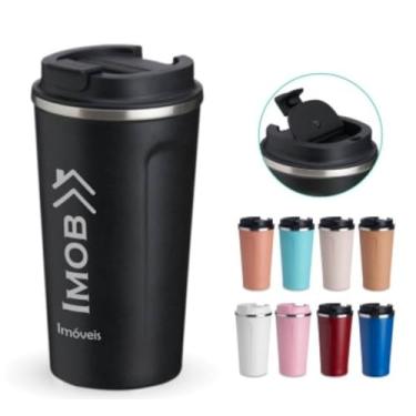 Imagem de Copo Termico Persoinalizado, Inox Cores Sortidas, 500ml