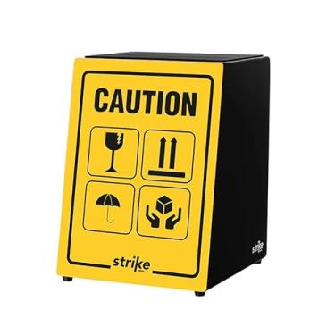 Imagem de Cajon FSA Instrumento de Percussão Profissional Feito à Mão - Graves Profundos, Som de Caixa Nítido, Madeira Brasileira, Design Ergonômico de Inclinação SK4078 BOX