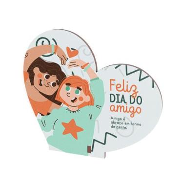 Imagem de Lembrancinhas MDF Premium: Kit com 15 Unidades para o Dia do Amigo - D