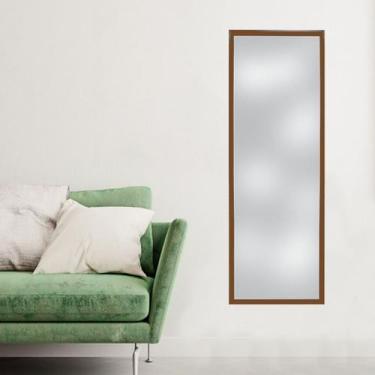 Imagem de Espelho Decorativo Retangular 120x30 Corpo Inteiro com Moldura para Sa