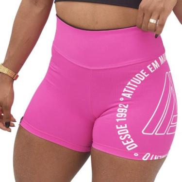 Imagem de Short Feminino Suplex Fitness Insanity Pressure, Rosa, M