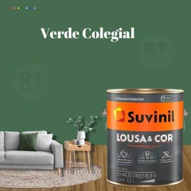 Imagem de Tinta Lousa Suvinil 3,2l  Para Parede Metal e Madeira Cor Preto Absolu