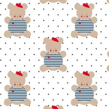 Imagem de Papel de Parede Adesivo Baby Ursinhos - 033 - Multimpressão