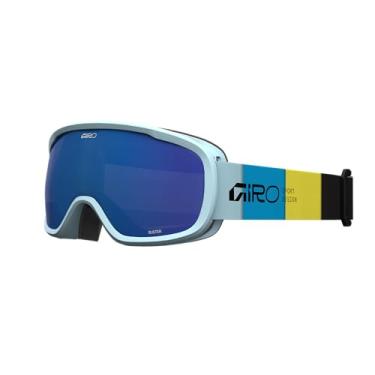 Imagem de Giro Óculos de Neve Buster Kids Blocos Azuis - Cinza Cobalto