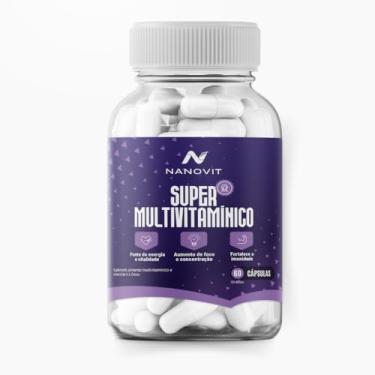 Imagem de Nanovit, Suplemento Super Multivitamínico A Z Mulher 60 Caps - Nanovit (1)