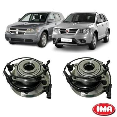 Imagem de Par Cubo Da Roda Traseira Com Rolamento - Journey 2009 A 2012 / Freemo