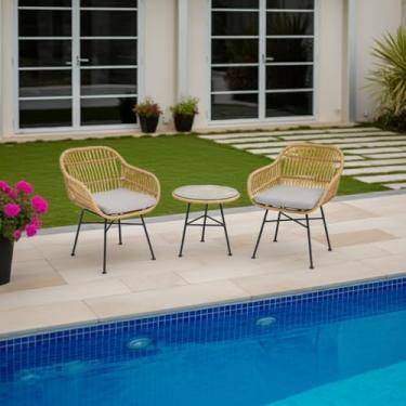 Imagem de Conjunto Para Área Externa Oasis com 2 Cadeiras, 1 Mesa