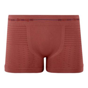 Imagem de Cueca Boxer Infantil sem Costura Terracota Zee Rucci, GG