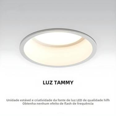Imagem de Downlight LED Anti-Reflexo 15W - 60 Graus - Para Sala de Estar e Teto,